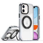 Étui de téléphone avec support rotatif magnétique à 360 degrés, Pour iPhone 12 Pro Max, Pour iPhone 11