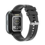 Montre connectée Bluetooth D12 avec écran TFT 2,01 pouces et écouteurs intégrés, compatible avec les appels sans fil