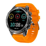Montre connectée sport YK15 avec écran rond de 1,46 pouce, Bluetooth, appels et GPS.