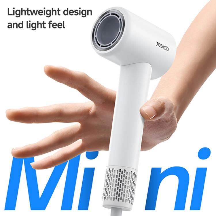 Sèche-cheveux électrique haute vitesse Yesido MG22 1500W, prise UE, prise UK