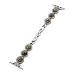 Bracelet de montre en métal orné de diamants étincelants xDfind, compatible avec Apple Watch 42/44/45/46/49 mm et Apple Watch 38/40/41/S11 42 mm.