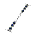 Bracelet de montre en métal orné de diamants étincelants xDfind, compatible avec Apple Watch 42/44/45/46/49 mm et Apple Watch 38/40/41/S11 42 mm.