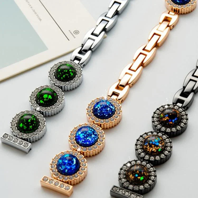 Bracelet de montre en métal orné de diamants étincelants xDfind, compatible avec Apple Watch 42/44/45/46/49 mm et Apple Watch 38/40/41/S11 42 mm.