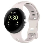 Bracelet de montre en silicone à boucle papillon taille fine xDfind, pour Google Pixel Watch 4 / 3 / 2 / 1 41 mm