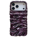 Coque de téléphone en TPU à couverture complète, texture crème galvanisée, pour iPhone 17 Pro Max, pour iPhone 17 Pro