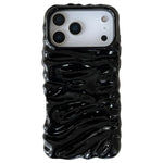 Coque de téléphone en TPU à couverture complète, texture crème galvanisée, pour iPhone 17 Pro Max, pour iPhone 17 Pro