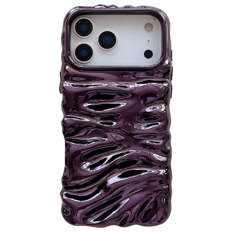 Coque de téléphone en TPU à couverture complète, texture crème galvanisée, pour iPhone 17 Pro Max, pour iPhone 17 Pro