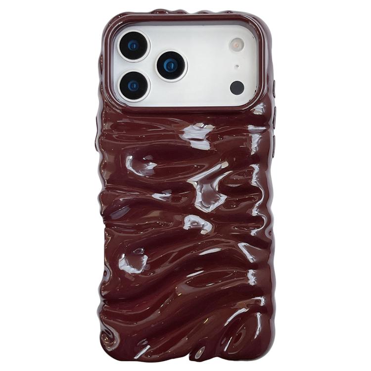 Coque de téléphone en TPU à couverture complète, texture crème galvanisée, pour iPhone 17 Pro Max, pour iPhone 17 Pro