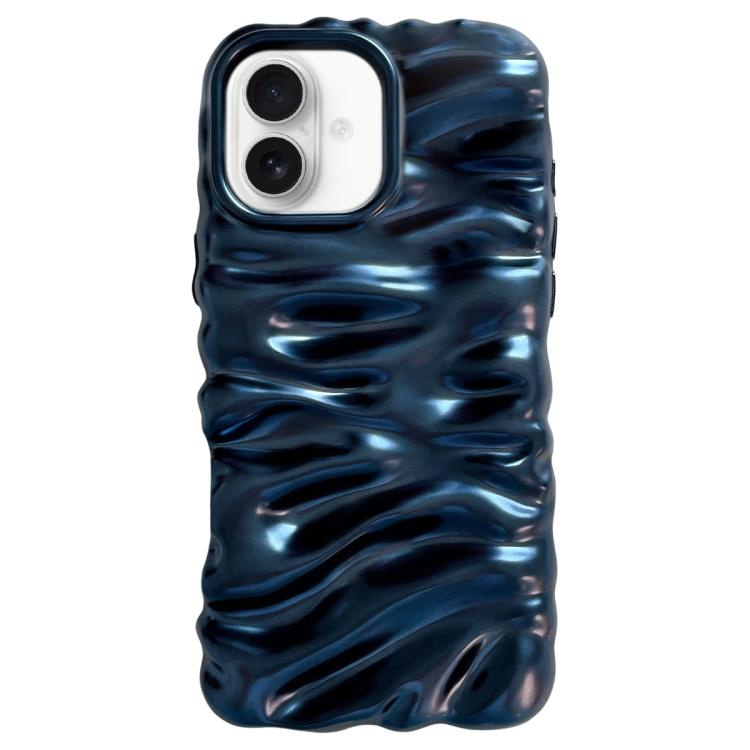 Coque de téléphone en TPU à couverture complète, texture crème galvanisée, pour iPhone 17, pour iPhone 16 Pro Max