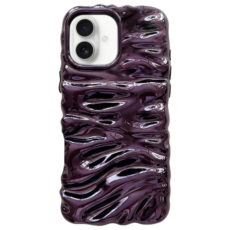 Coque de téléphone en TPU à couverture complète, texture crème galvanisée, pour iPhone 17, pour iPhone 16 Pro Max