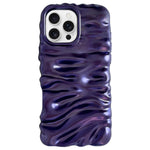 Coque de téléphone en TPU à couverture complète, texture crème galvanisée, pour iPhone 17, pour iPhone 16 Pro Max