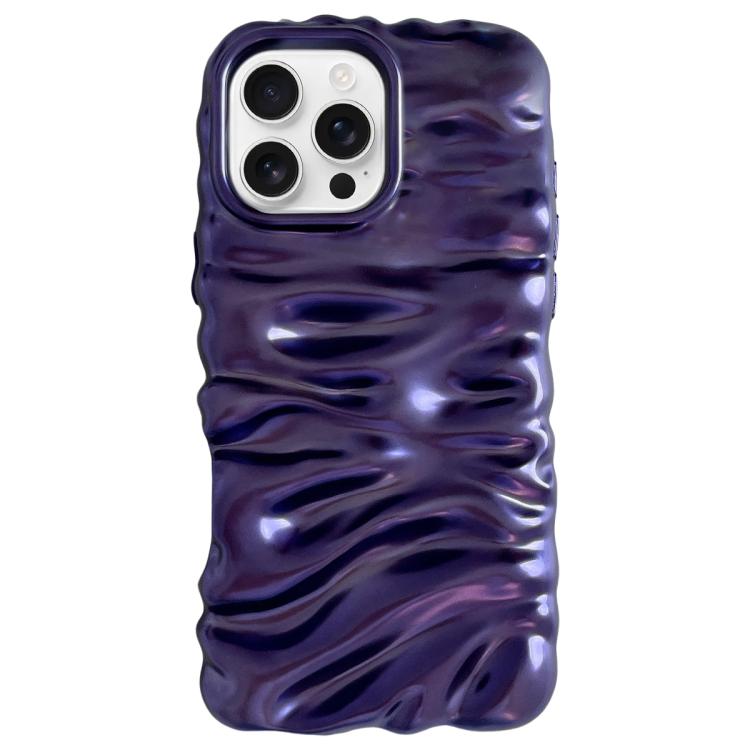 Coque de téléphone en TPU à couverture complète, texture crème galvanisée, pour iPhone 17, pour iPhone 16 Pro Max