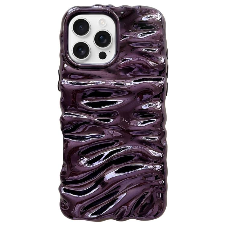 Coque de téléphone en TPU à couverture complète, texture crème galvanisée, pour iPhone 17, pour iPhone 16 Pro Max
