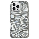 Coque de téléphone en TPU à couverture complète, texture crème galvanisée, pour iPhone 17, pour iPhone 16 Pro Max