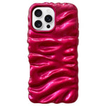 Coque de téléphone en TPU à couverture complète, texture crème galvanisée, pour iPhone 17, pour iPhone 16 Pro Max