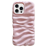 Coque de téléphone en TPU à couverture complète, texture crème galvanisée, pour iPhone 17, pour iPhone 16 Pro Max