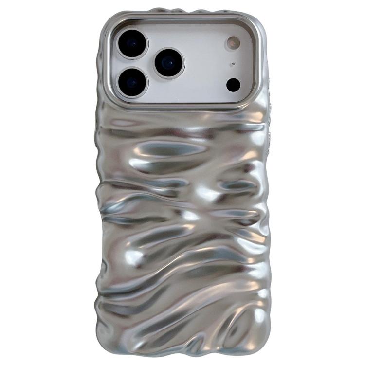 Coque de téléphone en TPU à couverture complète, texture crème galvanisée, pour iPhone 17, pour iPhone 16 Pro Max