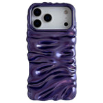 Coque de téléphone en TPU à couverture complète, texture crème galvanisée, pour iPhone 17, pour iPhone 16 Pro Max