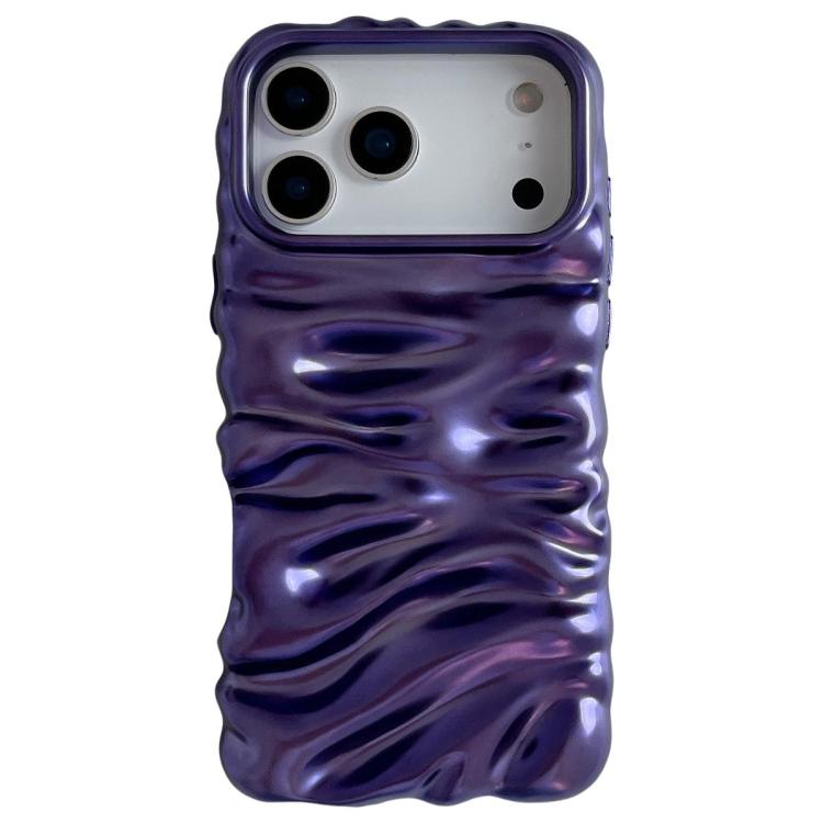 Coque de téléphone en TPU à couverture complète, texture crème galvanisée, pour iPhone 17, pour iPhone 16 Pro Max