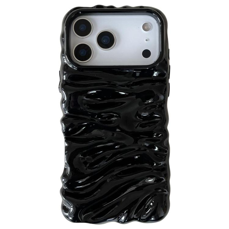 Coque de téléphone en TPU à couverture complète, texture crème galvanisée, pour iPhone 17, pour iPhone 16 Pro Max