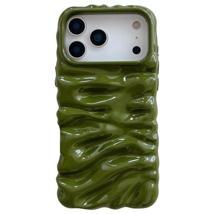 Coque de téléphone en TPU à couverture complète, texture crème galvanisée, pour iPhone 17, pour iPhone 16 Pro Max