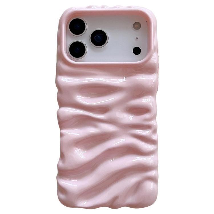 Coque de téléphone en TPU à couverture complète, texture crème galvanisée, pour iPhone 17, pour iPhone 16 Pro Max