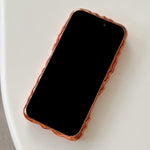 Coque de téléphone en TPU à couverture complète, texture crème galvanisée, pour iPhone 17, pour iPhone 16 Pro Max