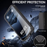 Coque de téléphone MagSafe triple protection étanche IP68 RedPepper, pour iPhone 17 Pro Max, pour iPhone 17 Pro, pour iPhone Air