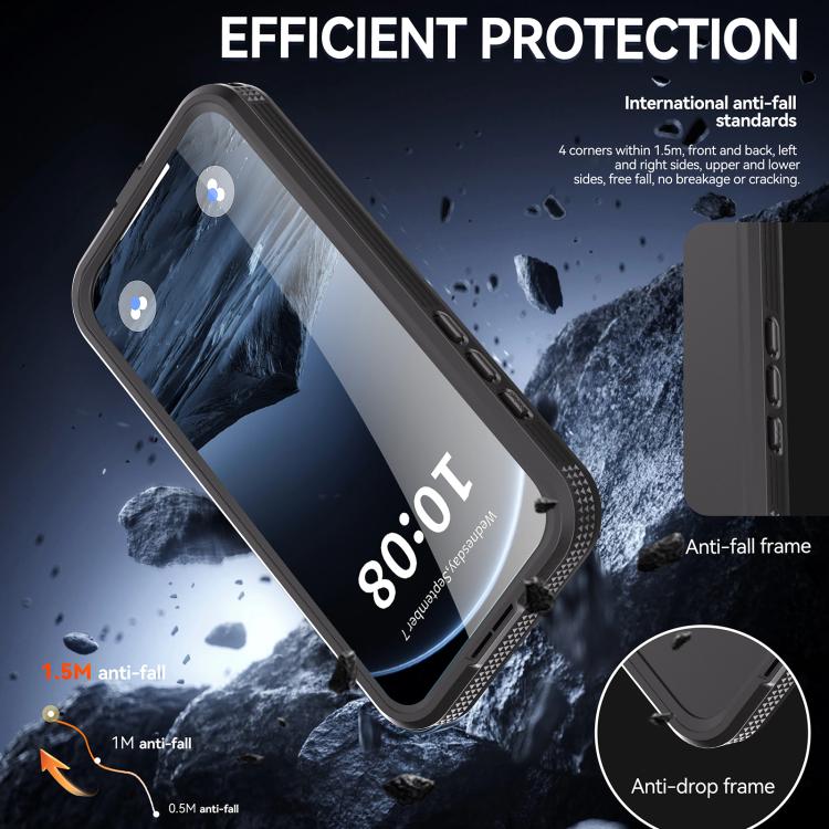 Coque de téléphone MagSafe triple protection étanche IP68 RedPepper, pour iPhone 17 Pro Max, pour iPhone 17 Pro, pour iPhone Air