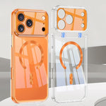 Coque de téléphone transparente magnétique MagSafe GKK Phantom CD Pattern, pour iPhone 17 Pro Max, pour iPhone 17 Pro