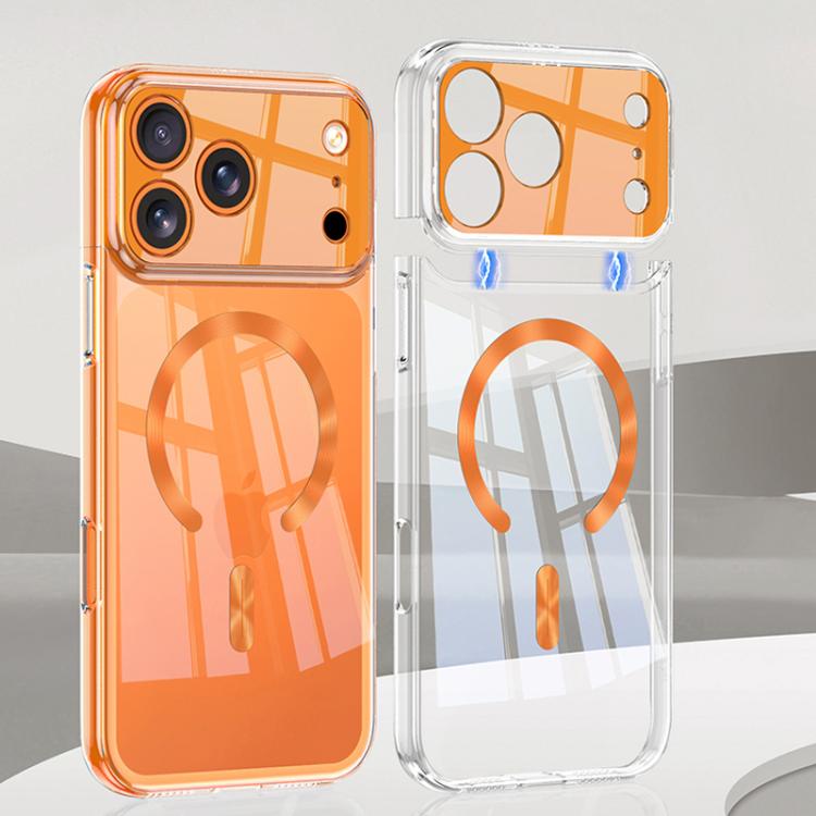 Coque de téléphone transparente magnétique MagSafe GKK Phantom CD Pattern, pour iPhone 17 Pro Max, pour iPhone 17 Pro