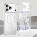 Coque de téléphone transparente magnétique MagSafe GKK Phantom CD Pattern, pour iPhone 17 Pro Max, pour iPhone 17 Pro