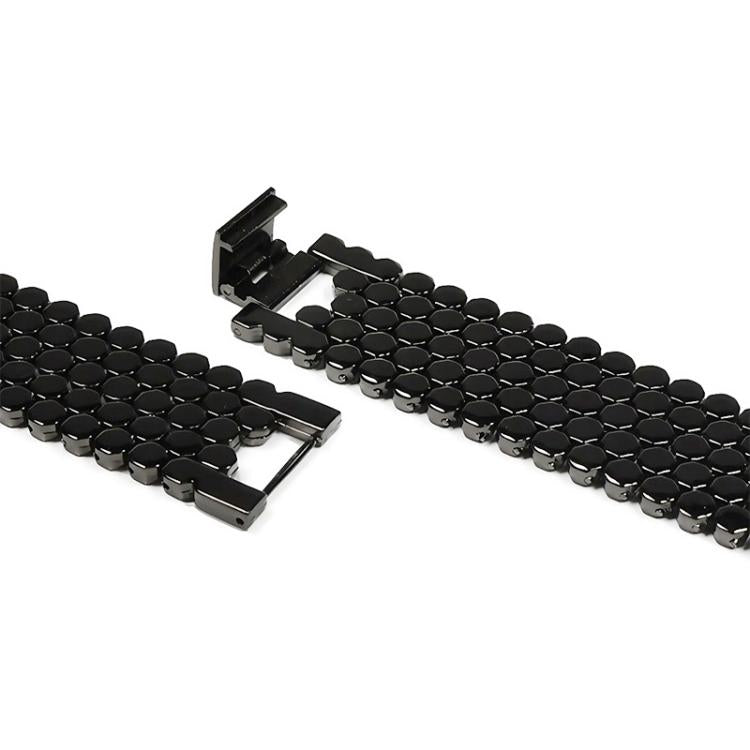xDfind Fish Scale Texture Metal Watch Band, For Garmin Fenix 8/7X/6X/5X 26mm, For Garmin Fenix 8/7/6/5 22mm, For Garmin Forerunner 235/220/620/630, For Garmin Forerunner 35 / 30 / 35J