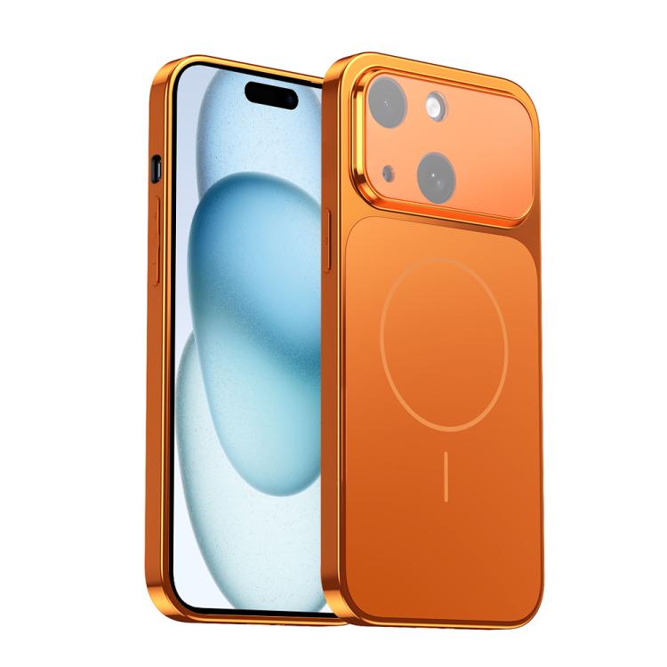 Coque de téléphone MagSafe à grande fenêtre en verre Corning, Pour iPhone 15, Pour iPhone 14, Pour iPhone 14 Pro, Pour iPhone 14 Pro Max, Pour iPhone 13 Pro Max, Pour iPhone 13 Pro, Pour iPhone 13, Pour iPhone 12, Pour iPhone 12 Pro Max