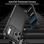 Série de rayures d'ombre de guerre Coque de téléphone antichoc givrée avec airbag, Pour iPhone 17 Pro Max, Pour iPhone 17 Pro