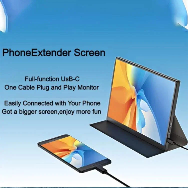 P105A01D Moniteur portable IPS 10,5 pouces avec extension HD / Type-C, prise US, 10,5 pouces