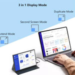 P105A01D Moniteur portable IPS 10,5 pouces avec extension HD / Type-C, prise US, 10,5 pouces