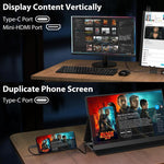 P161Q10G Moniteur portable 16,1 pouces 2,5K 144Hz écran étendu, 16,1 pouces 2,5K 144Hz
