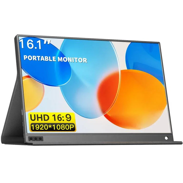 P161A11D Moniteur portable 16,1 pouces 1080P écran étendu pour jeu, 16,1 pouces 1080P