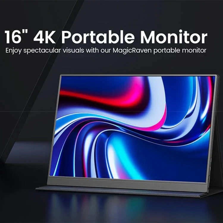 P160A20 Écran Portable 16 pouces 4K pour Gaming, Écran Étendu 16 pouces 4K