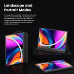 P160A20 Écran Portable 16 pouces 4K pour Gaming, Écran Étendu 16 pouces 4K