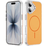 Coque de téléphone MagSafe magnétique givrée effet peau de cristal, Pour iPhone 17 Pro Max, Pour iPhone 17 Pro, Pour iPhone 17, Pour iPhone Air
