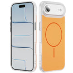 Coque de téléphone MagSafe magnétique givrée effet peau de cristal, Pour iPhone 17 Pro Max, Pour iPhone 17 Pro, Pour iPhone 17, Pour iPhone Air