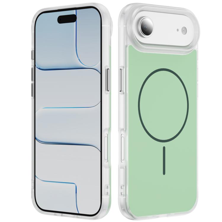 Coque de téléphone MagSafe magnétique givrée effet peau de cristal, Pour iPhone 17 Pro Max, Pour iPhone 17 Pro, Pour iPhone 17, Pour iPhone Air
