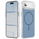 Coque de téléphone MagSafe magnétique givrée effet peau de cristal, Pour iPhone 17 Pro Max, Pour iPhone 17 Pro, Pour iPhone 17, Pour iPhone Air