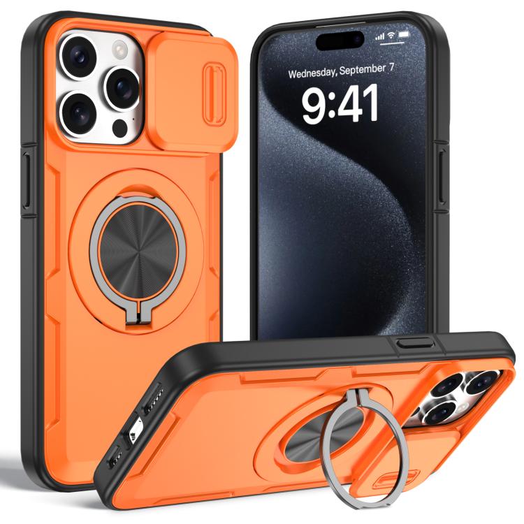 Coque de téléphone Camshield Rotation Holder MagSafe, Pour iPhone 17 Pro Max, Pour iPhone 17 Pro, Pour iPhone 16 Pro Max, Pour iPhone 16 Pro, Pour iPhone 16 Plus, Pour iPhone 16, Pour iPhone 15 Pro Max, Pour iPhone 15 Pro