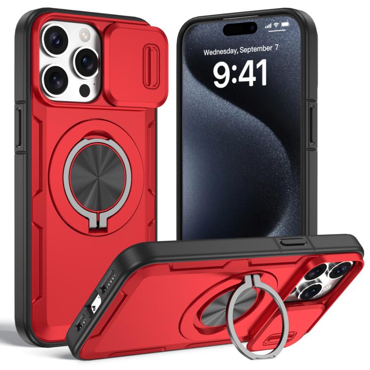 Coque de téléphone Camshield Rotation Holder MagSafe, Pour iPhone 17 Pro Max, Pour iPhone 17 Pro, Pour iPhone 16 Pro Max, Pour iPhone 16 Pro, Pour iPhone 16 Plus, Pour iPhone 16, Pour iPhone 15 Pro Max, Pour iPhone 15 Pro