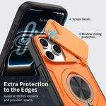 Coque de téléphone Camshield Rotation Holder MagSafe, Pour iPhone 17 Pro Max, Pour iPhone 17 Pro, Pour iPhone 16 Pro Max, Pour iPhone 16 Pro, Pour iPhone 16 Plus, Pour iPhone 16, Pour iPhone 15 Pro Max, Pour iPhone 15 Pro