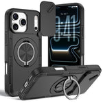 Coque de téléphone Camshield Rotation Holder MagSafe, Pour iPhone 17 Pro Max, Pour iPhone 17 Pro, Pour iPhone 16 Pro Max, Pour iPhone 16 Pro, Pour iPhone 16 Plus, Pour iPhone 16, Pour iPhone 15 Pro Max, Pour iPhone 15 Pro