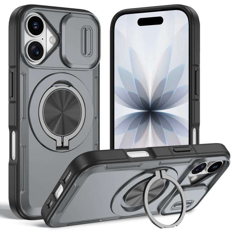 Coque de téléphone Camshield Rotation Holder MagSafe, Pour iPhone 17 Pro Max, Pour iPhone 17 Pro, Pour iPhone 16 Pro Max, Pour iPhone 16 Pro, Pour iPhone 16 Plus, Pour iPhone 16, Pour iPhone 15 Pro Max, Pour iPhone 15 Pro